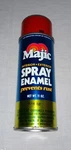 Vintage Majic Interior/exterior Enamel Spray Paint Can Yenkin Majestic Unspecified. Price: $7.99.