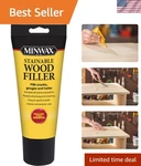 Minwax Stainable Wood Filler, 6 Oz - Water Resistant & Quick Drying Solution New. Price: $15.99.