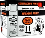 Rust-oleum P2558852 Marking Spray Paint, 15OZ, Fluorescent Red-orange, 12PK New. Price: $102.99.