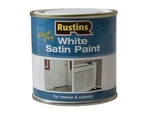 Rustins - White Satin Paint 250ML New. Price: $36.95.
