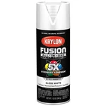 Krylon K02727007 Spray PAINT,WHITE,GLOSS,12 Oz. 55EG76 New. Price: $15.42.