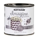 Rust-oleum 345699 Intense Glitter Paint, Silver, 8 Fl Oz (pack Of 1), New. Price: $26.57.