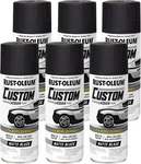 Matte Black Custom Lacquer Spray Paint, 11OZ, 6-PACK For Automotive Use New. Price: $102.99.