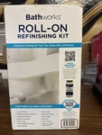 Bathworks Roll-on Refinishing Kit Diamond Gloss White New Box. Price: $48.50.