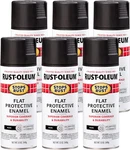 7776830-6PK Stops Rust Spray Paint, 12 Oz, Flat Black, Pack New. Price: $42.19.