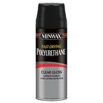 Minwax Polyurethane Spray, Gloss, 11.5OZ, Packagin May Vary Clear/warm New. Price: $14.19.