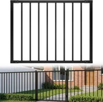 Deck Fence Gate Outdoor 32.5" HX48 Heavy Duty Steel Anti-rust With Custom New. Price: $107.66.