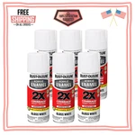 Rust-oleum 271919-6PK Acrylic Enamel 2X Spray PAINT,12 Oz,gloss White New. Price: $60.81.