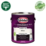 Glidden Hep Interior Paint & Primer, Eggshell, White, 1 Gallon, Fast Drying, New. Price: $46.99.