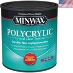 Minwax 63333 Clear Polycrylic Satin Finish 1 Quart For Elegant Wood Protection New. Price: $39.99.