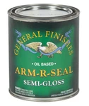 General Finishes Arm-r-seal Oil Based Topcoat, 1 Quart, Semi-gloss New. Price: $72.08.