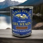 General Finishes Brown Mahogany Gel Stain Pint New. Price: $35.00.