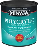 63333 Clear Polycrylic Water-based Protective Finish Satin, Quart, 1 Quarts (pac New. Price: $47.99.