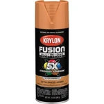(12)- Krylon Fusion All-in-one Oz. Satin Spray Paint, Spiced Amber K02750007 New. Price: $114.89.