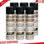 Professional High Performance Enamel Spray Paint, 15 Oz, Semi-gloss BLACK,6 Pack New. Price: $65.99.