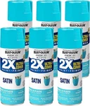 Rust-oleum 327931-6PK American Accents Spray Paint, 12 Oz, Satin Granite, Pack New. Price: $45.99.
