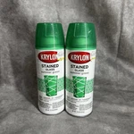 2X Krylon Stained Glass Paint Summer Green 11.5 Oz Can New. Price: $71.99.