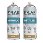Polar Metallic Gold Spray Paint - X 13.5 Fl Oz (pack Of 2), New. Price: $30.98.