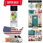 Versatile Krylon Now Spray Paint, Flat Black, 9 Oz Quick-drying & Durable New. Price: $17.34.