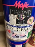 Majic Diamond Hard Acrylic Enamel High Gloss 8-1517-2 Machinegreen Quart New. Price: $12.00.