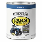 7424502 Farm Equipment Brush-on Enamel Paint, Ford Blue, 1 Qt, Can New. Price: $27.70.