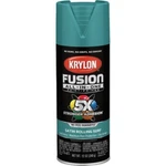 (12)- Krylon Fusion All-in-one Oz. Satin Spray Paint, Rolling Surf K02747007 New. Price: $119.89.