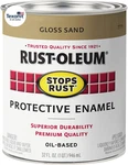 7771502 Stops Rust Brush On Paint, Quart, Gloss Sand, (pack Of 1) New. Price: $35.23.