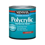 Minwax 65555 Polycrylic Gloss Clear Acrylic/urethane Blend Topcoat, Qt. - New. Price: $44.09.