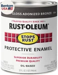 7754502 Protective Enamel Paint Stops Rust, 32-OUNCE, Anodized Bronze New. Price: $31.71.