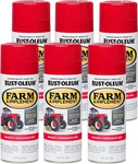 280134-6PK Farm & Implement Spray Paint, 12 Oz, Massey Ferguson Red, (pack Of 6) New. Price: $73.92.
