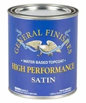 Water Based Topcoat High Performance Interior Use Satin 1 Quart General Finishes New. Price: $59.56.