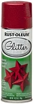 Rust-oleum 268045 Specialty Glitter Spray, 10.25 Oz, Red New. Price: $21.09.