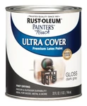 Rust-oleum Painters Touch Ultra Cover Gloss Dark Gray Premium Latex 1 Qt New. Price: $25.64.