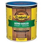 Cabot Low Voc Semi-solid Tint Neutral Oil-based Deck And Siding Stain 1QT (4-PK) New. Price: $91.21.
