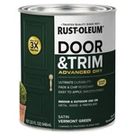 Rust-oleum 376514 Door & Trim Advanced Dry Satin Vermont Green Quart New. Price: $30.69.
