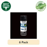 6 Pack Black, Rust-oleum American Accents 2X Ultra Cover Gloss Spray Paint, 12OZ New. Price: $33.99.