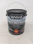 Minwax Oil-modified Satin Semi-gloss & Clear Water-based Polyurethane 1GAL New. Price: $62.40.