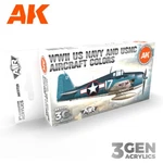 Interactive: Wwii Navy & Usmc Aircraft Colors - Paint Set AK11729 New. Price: $21.35.