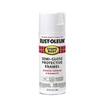 Rust-oleum 7797830 Stops Spray Paint, 12-OUNCE, Semi Gloss White New. Price: $9.49.