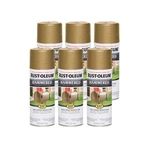 Rust Oleum Stops Hammered Gold Paint Weather Resistant 6 Pack 15 Sq Ft New. Price: $85.49.