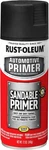 Rust-oleum 249418 Automotive Sandable Primer Spray, Black, 12 Oz New. Price: $10.75.