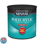 1/2 Pt Minwax 25555 Clear Polycrylic Water-based Protective Finis New. Price: $27.99.