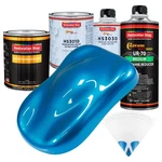 Intense Blue Metallic Premium Quart Urethane Basecoat Clearcoat Auto Paint Kit New. Price: $212.99.