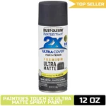 Rust-oleum 2X Ultra Cover Spray Paint 12 Oz Matte Slate New. Price: $14.01.