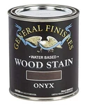 General Finishes 1 Quart Onyx Water Based Wood Stain Low Odor Voc New. Price: $65.29.