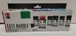 Marabu Creative Easy Marble Paint Starter Set Package. 6X15ML New. Price: $22.00.
