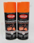 Krylon 3102 Fluorescent Yellow Orange Bold Neon For High Visibility 11OZ Cans New. Price: $24.99.