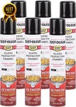 6 Pack Stops Rust Turbo Spray Paint 24OZ Gloss Black Fast Coverage Aerosol New. Price: $102.48.