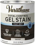 Varathane Total Control Gel Stain, Low Odor Water-based Formula Wood, Metal Open. Price: $19.99.