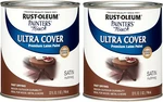 240284-2PK Painter's Touch Latex Paint, Quart, Satin Nutmeg, Pack New. Price: $52.99.